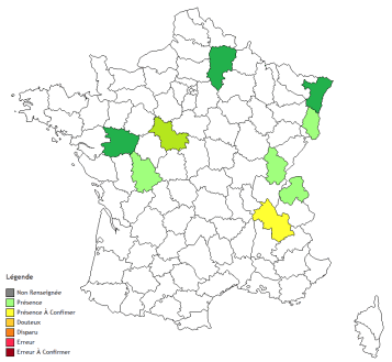 carte Utricularia bremii